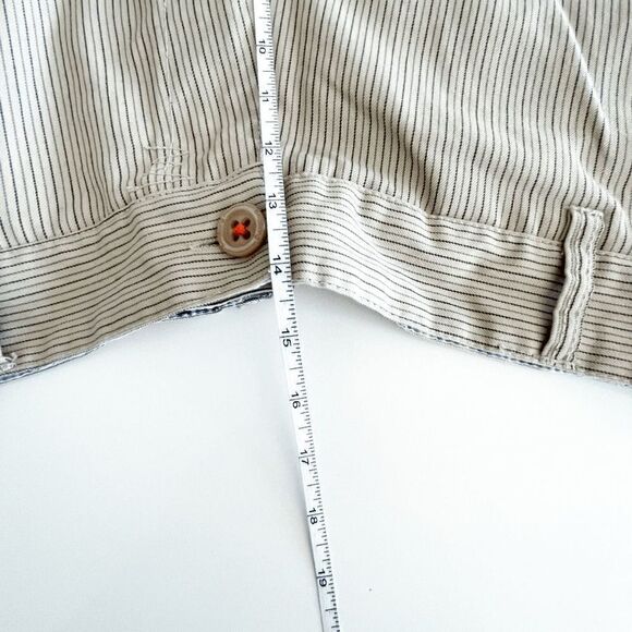 Billabong Mens Casual Summer Shorts Pinstripes Brown Size 34 - Picture 6 of 9